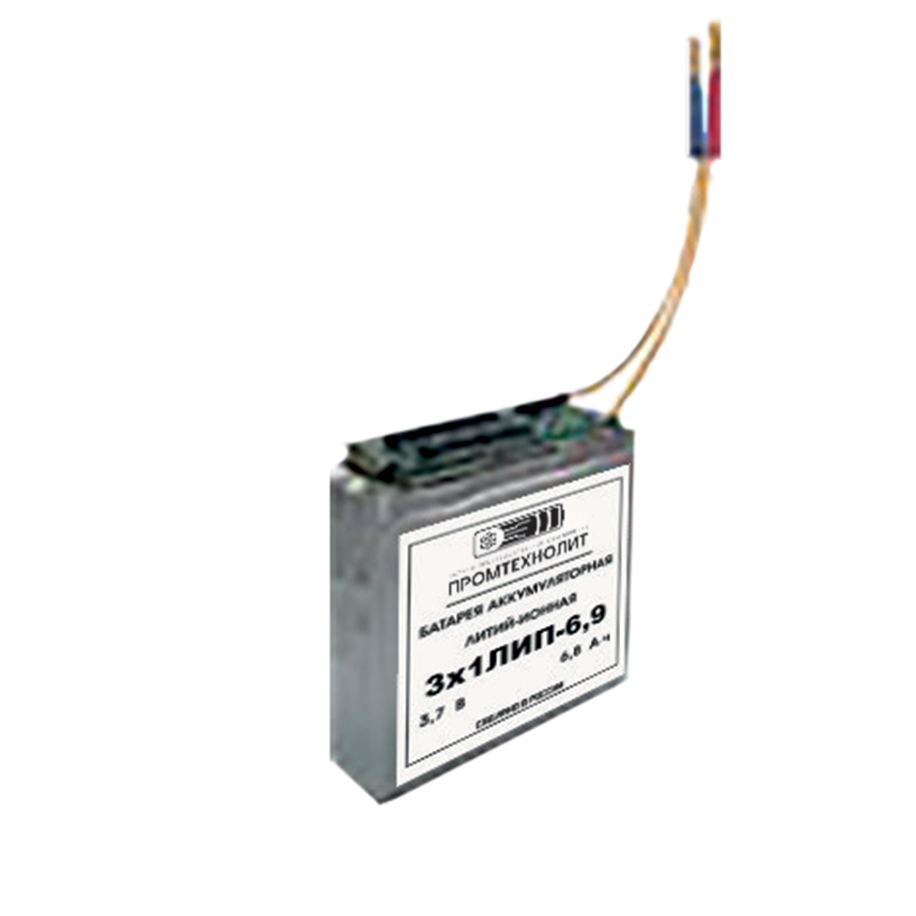 Батарея аккумуляторная литий-ионная 3х1ЛИП-6,9